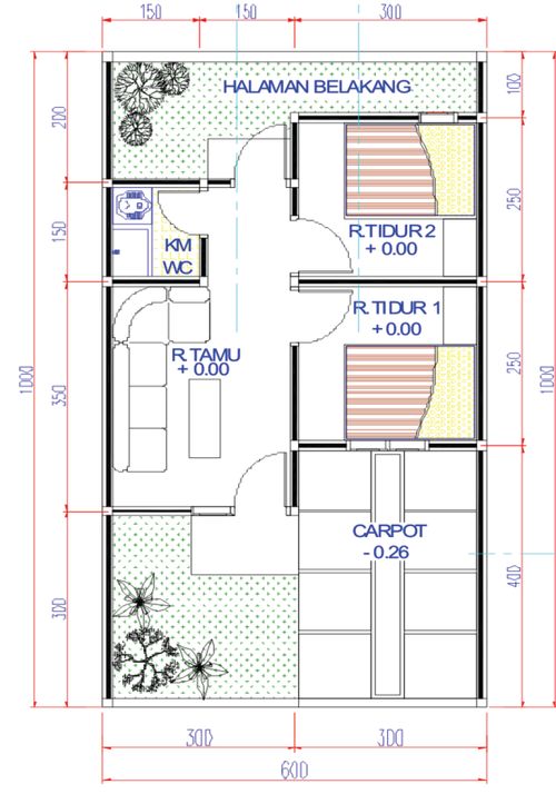 Layout Rumah